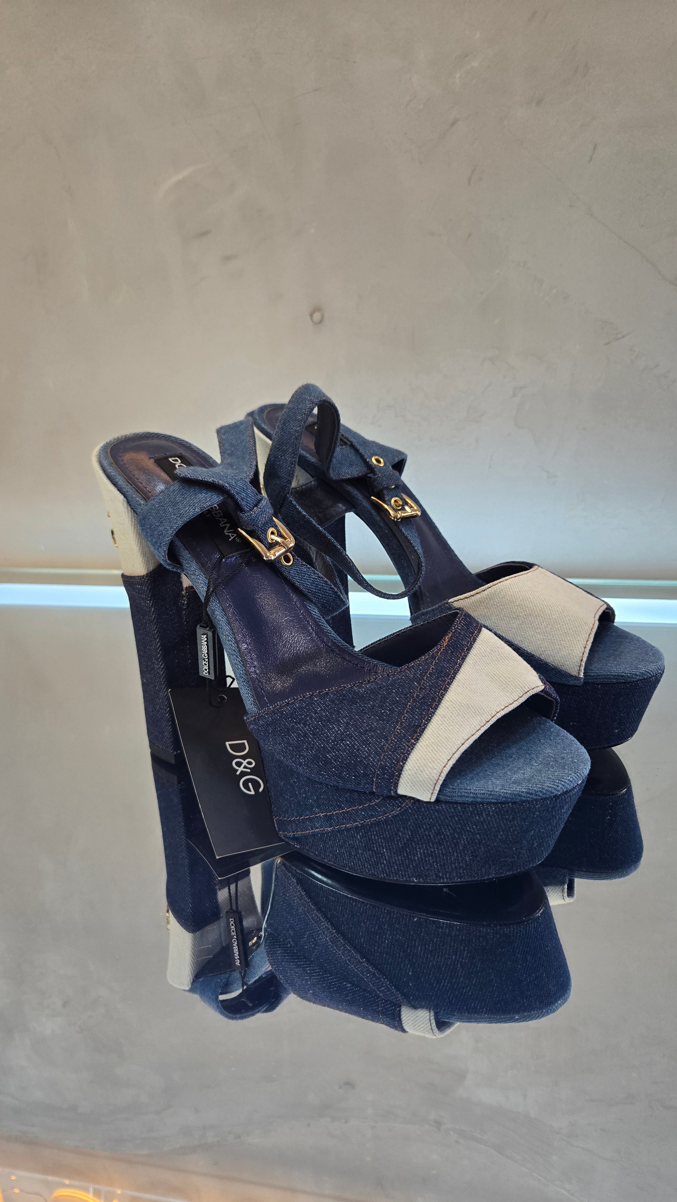 Zapatillas mezclilla